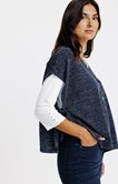 Cardigan forme poncho