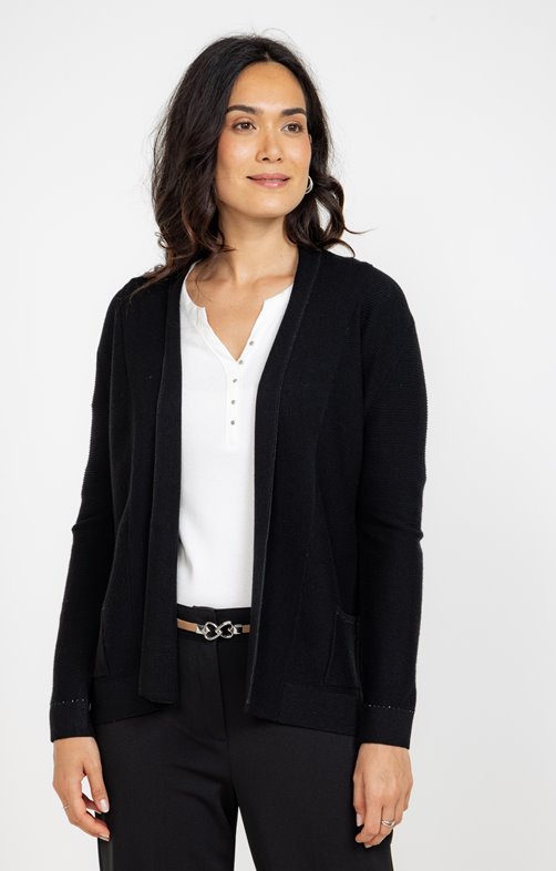 Cardigan col écharpe