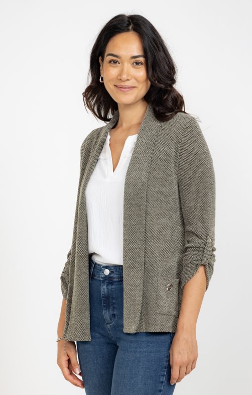 Cardigan détail eyelet