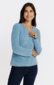 Cardigan maille fantaisie