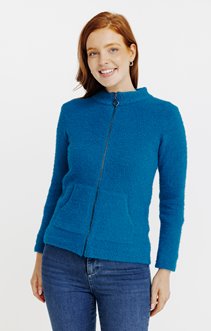 Cardigan à poches kangourou