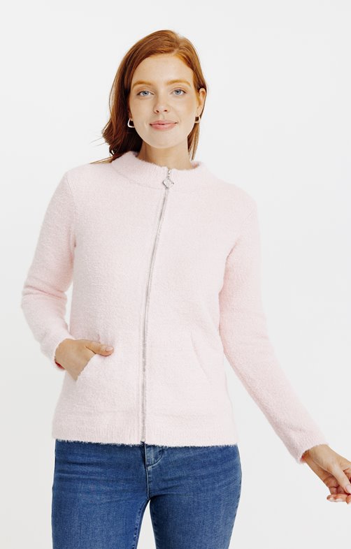 Cardigan à poches kangourou