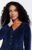 Cardigan matière fantaisie
