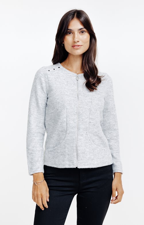 Cardigan avec des pins