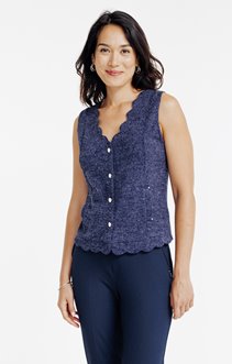 Cardigan sans manches