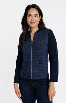 Cardigan avec matelassage