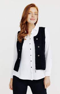 Pull sans manche