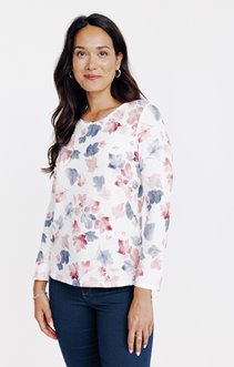 Tee-shirt imprimé à manches longues