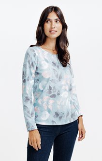 Tee-shirt imprimé à manches longues