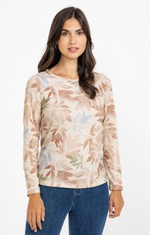 Tee-shirt imprimé manches longues