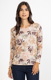 Tee-shirt imprimé manches longues