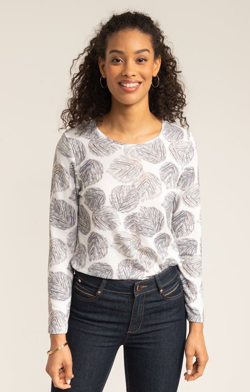 Tee-shirt uni manches longues