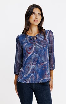 Tee-shirt imprimé manches 3/4