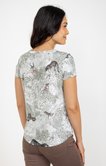 Tee-shirt imprimé forêt manches courtes