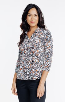Tee-shirt imprimé fleurs