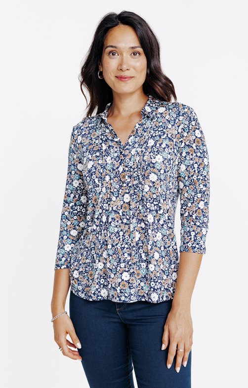 Tee-shirt imprimé fleurs