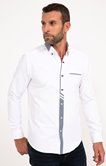 Chemise manches longues Pablo Uni Cross
