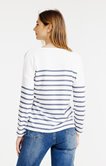 Tee-shirt rayé à manches longues