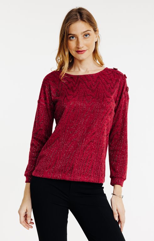 Tee-shirt uni à col rond