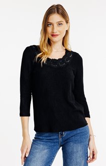 Tee-shirt uni manches longues