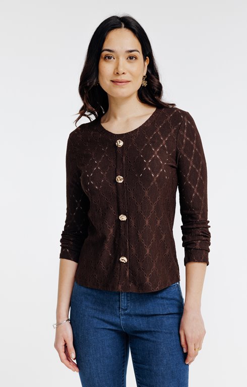 Tee-shirt uni manches longues