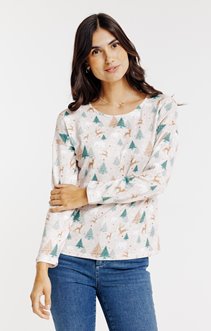 Tee-shirt de Noël sapin