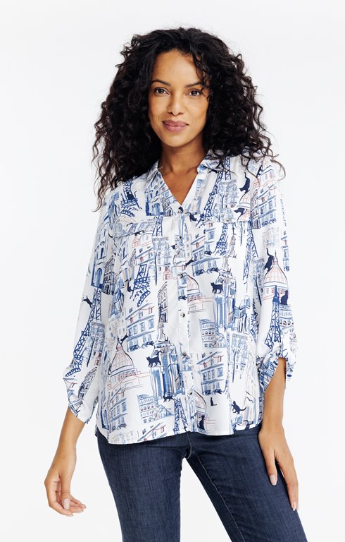 Chemise imprimée