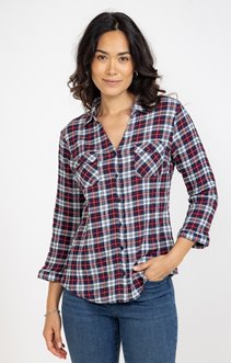 Chemise à carreaux