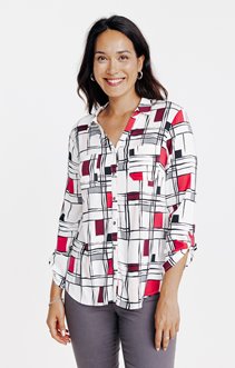 Chemise imprimée