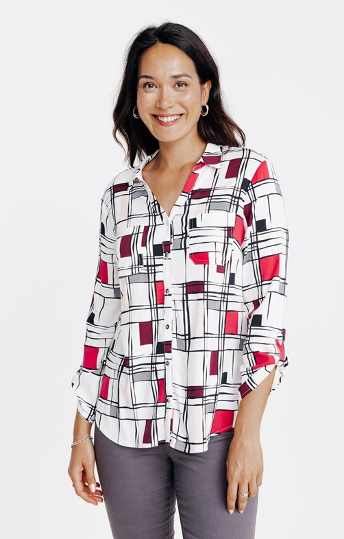 Chemise imprimée