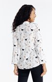 Chemise imprimée chat