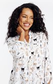 Chemise imprimée chat