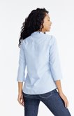 Chemise rayée à strass