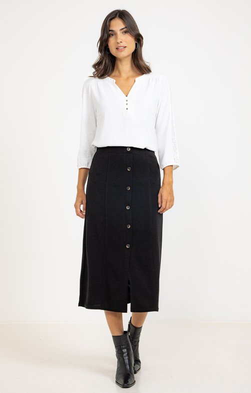 Jupe en maille pull