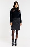 JUPE MAILLE LUREX
