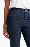 Pantalon denim brut détails clou 
