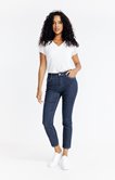 Pantalon denim brut détails clou 