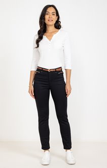 Pantalon slim avec ceinture