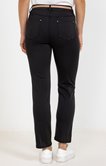 Pantalon stretch bouton fantaisie