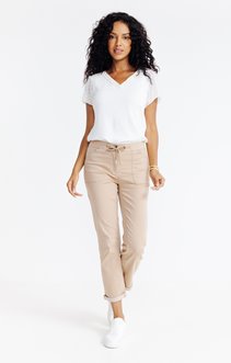 Pantalon coupe jogging lien fantaisie