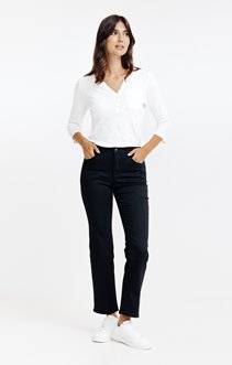 Pantalon avec Modal à détails strass