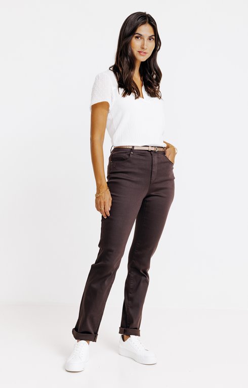 Pantalon Tencel™ Lenzing détails strass