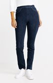 Tregging en denim bi stretch coupe slim