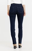 Pantalon denim détail fantasie