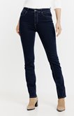 Pantalon denim détail fantasie