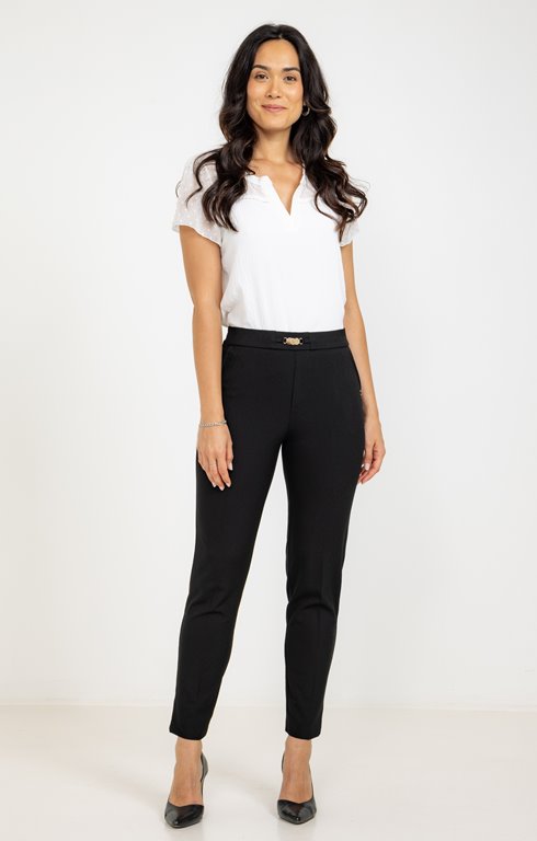 Pantalon coupe jogging à ceinture