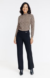 Pantalon tregging très large en maille