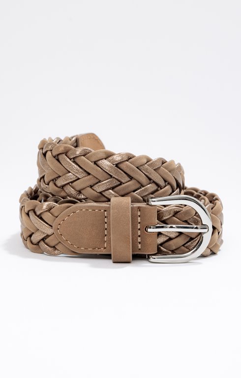 Ceinture de pantalon tressée
