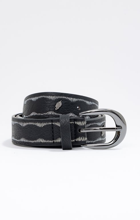 Ceinture pantalon brodée