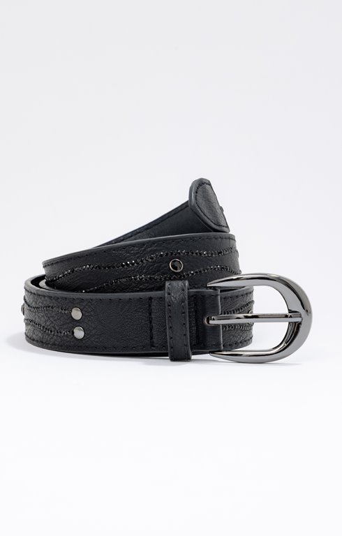 Ceinture pantalon strass